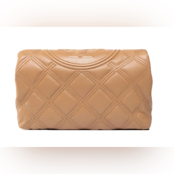 NWT Authentic Luxury Minimalist Tory Burch Fleming Quilted Soft Clutch/Bag - Picture 3 of 17
